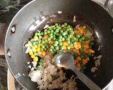 A picture of step 2 of Rava upma cutlet.