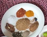 A picture of step 3 of Chicken Aloo Gobhi.
