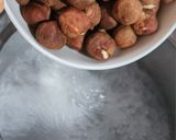 Foto del paso 1 de la receta: 🌰Pasta de avellanas 🌰Para rellenar bombones, tortas, alfajores.... 🌰 Nutella accidentado 🫣 Apto dbt