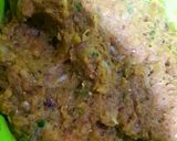 A picture of step 1 of Chicken dum kabab.