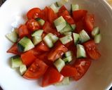 Foto del paso 1 de la receta Ensalada de hortalizas con semillas de chía y Tzatziki