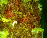 A picture of step 5 of Salad with  a crunch topping.