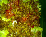 A picture of step 5 of Salad with  a crunch topping.