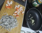 Foto del paso 2 de la receta: Espaguetis del mar 🍝🐟🦀🐚