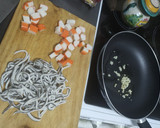 Foto del paso 2 de la receta: Espaguetis del mar 🍝🐟🦀🐚