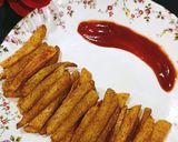 मसाला फ्रेंच फ्राइज़ (Masala French Fries recipe in Hindi) रेसिपी चरण 6 फोटो