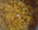A picture of step 5 of Boondi with Custard Rabdi.