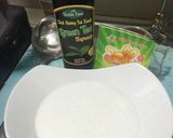 Hình bước làm 1 của món Thạch rau câu vị trà xanh