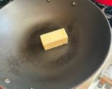 A picture of step 1 of Bagoong Fried Rice.
