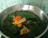 Foto langkah ke 3 dari resep Sayur Daun Pepaya Jepang Fiber Creme.
