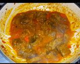 A picture of step 2 of Mutton karahi/masala mutton.