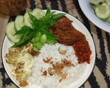 Foto langkah ke 5 dari resep Bebek Goreng Lalapan.