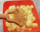 Pirított burgonyagombóc carbonara mártással🥣 recept fázis 1 fotója
