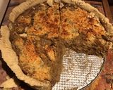A picture of step 6 of California Farm Carmelized Onion Pie.