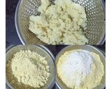 A picture of step 2 of Aloo Bhujiya (Aloo Sev).