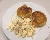 A picture of step 6 of Fish cakes with salmon trout.