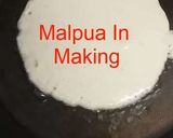 A picture of step 6 of Pineapple Malpua in Rose Water Syrup.