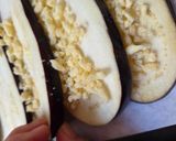 Foto del paso 2 de la receta: Roll de berenjena y queso 🍆🧀relleno de zanahoria y huevo 🥕 🥚 o lo que gustes 🌯 Rollo sano y veggie