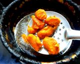 A picture of step 4 of Baby corn Manchurian.