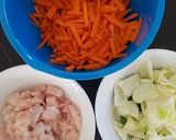 Foto langkah ke 2 dari resep Lontong sayur magicom.