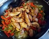 Pas rețetă Pui cu legume Julien 2 fotografie