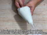 Whipped cream ala cafe