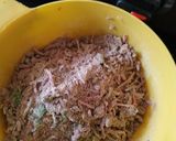 A picture of step 1 of Ragi quinoa masala roti.