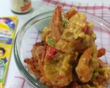 Foto langkah ke 5 dari resep Udang Tepung Salted Egg.