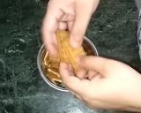 A picture of step 1 of Biscuit Ladoos.