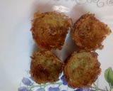 A picture of step 4 of Farali potato basket chaat.