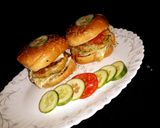 A picture of step 8 of Bun kabab.