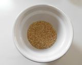 A picture of step 3 of Burmese Breakfast Coconut Sticky Rice.