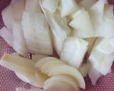 Foto del paso 2 de la receta: Cremoso vegano de orzo con hinojo