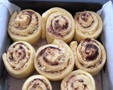 Foto langkah ke 9 dari resep Cinnamon Rolls inspired | Cokelat Keju Rolls |.