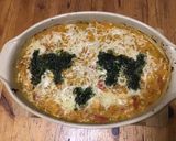 Une image de l'étape 9 de Gratin de potimarron aux tomates fromage et saumon fumé.