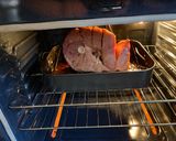 A picture of step 5 of Honey brown sugar glazed ham.