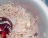 A picture of step 1 of Kali mirch qeema.