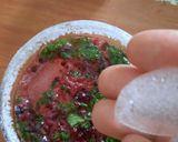 A picture of step 7 of Blackberry Mojito(non alcoholic).