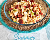Foto del paso 7 de la receta: Ensalada de garbanzos con chorizo, manzana y apio