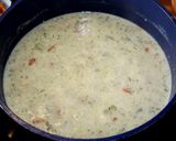 Karalábé főzelék gazdagon recept fázis 7 fotója