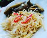 Hình bước làm 3 của món Mít non muối chua - Nhút