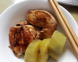 Hình bước làm 4 của món Ức gà áp chảo