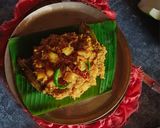 A picture of step 7 of Pepper Ghanto (Grated Green Papaya with Potato).