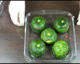 Foto del paso 1 de la receta: Zapallitos o Zuchinis rellenos en 1 paso! 🥒👨‍🍳
