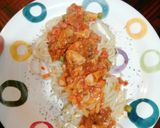 Foto del paso 7 de la receta: Spaghettis pomodoro con verduras y lomo de cerdo