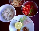 A picture of step 4 of Sweet potato chaat.