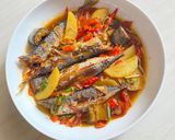 Foto langkah ke 4 dari resep Ikan pindang kentang terong masak kecap.