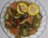 Foto langkah ke 8 dari resep Sayur Asam Pepaya Muda.