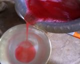 A picture of step 3 of Jelly cake custard.