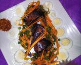A picture of step 8 of Pan grilled fish with veggie sauce.